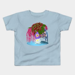 Hang From Lips Like the Gardens of Babylon Kids T-Shirt